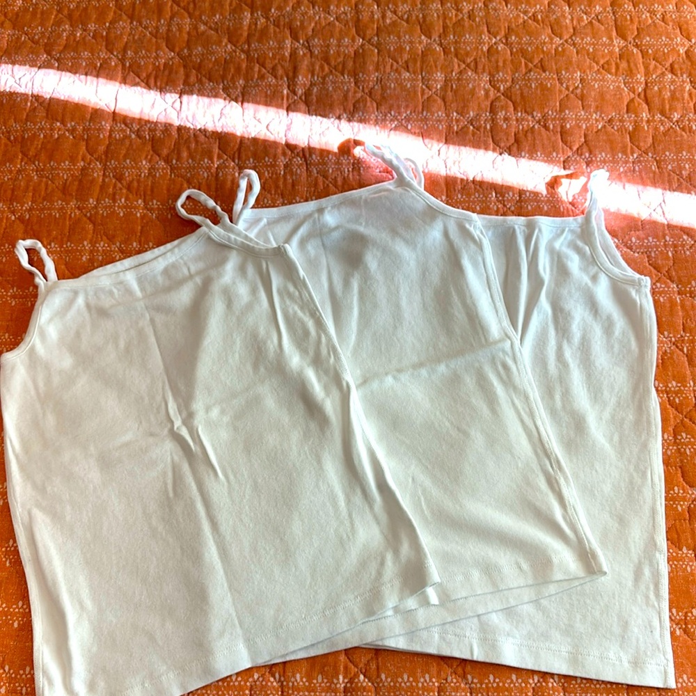 Three Hanna Andersson Undershirts